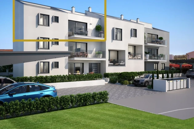 Istria, Parenzo - Appartamento moderno con due camere da letto e vista mare
