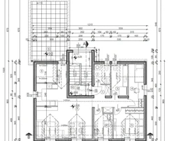 Trogir, appartement de 3 chambres, 103 m2, construction neuve, grande terrasse, place de parking