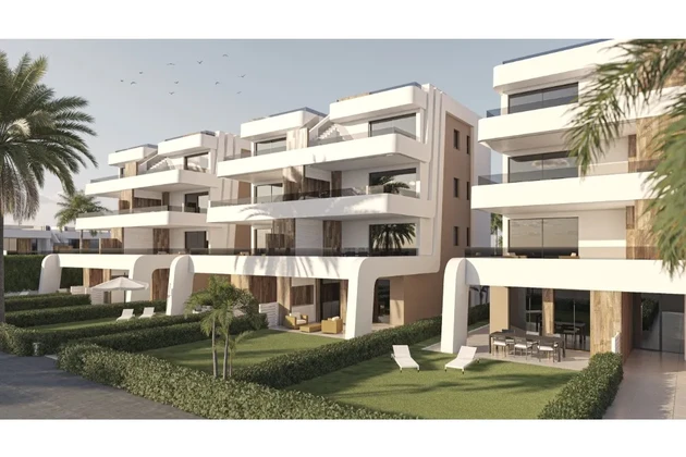 Mieszkanie na parterze z 2 sypialniami i ogrodem w ośrodku golfowym Condado de Alhama