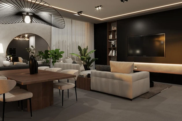 Tágas penthouse Opatijában eladó Horvátországban