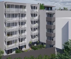 Split, Žnjan, attico di 114 m2 al quinto piano di un edificio nuovo, vista mare