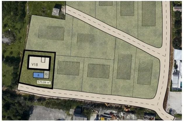 Kaštel Novi, Rudine, stavební pozemek 570 m2