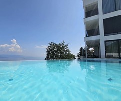 Moderné apartmány v Opatiji s bazénom