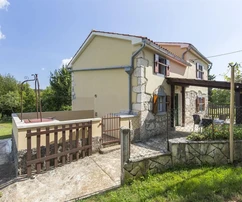Labin, Istria: Casa de piedra romántica en un entorno tranquilo