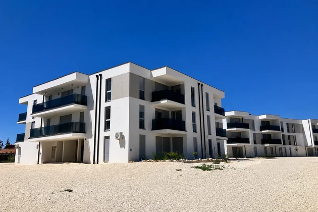 Istria, Liznjan: Appartamento con vista mare vicino alla costa