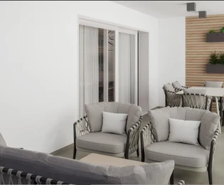 Okrug Gornji, dwupokojowe mieszkanie na trzecim piętrze z tarasem na dachu o powierzchni 76,04 m²