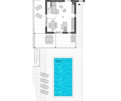 <p>Šolta, Maslinica, terreno edificabile con permesso, a 380 m dal mare e dalla spiaggia</p>