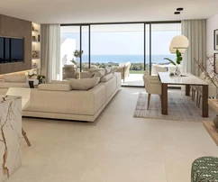 Novi apartmani na golf terenu s pogledom na more u Marbelli