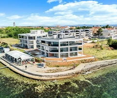Zadar, Privlaka, luxusní byt, první řada u moře, 68,80 m²