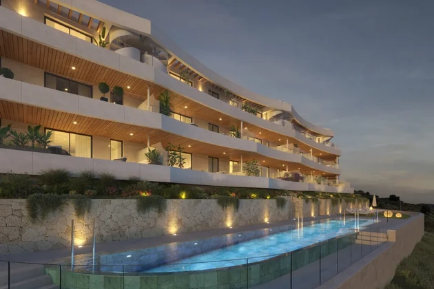 Appartements modernes avec vue panoramique sur la mer