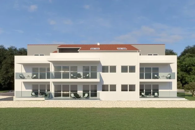 Neue Wohnung in toller Lage mit Meerblick, Istrien, Rovinj