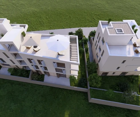 Zadar, Petrčane, luxuriöse Zweizimmerwohnung im Erdgeschoss mit Garten und Meerblick