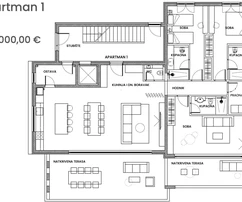Wohnung mit Pool in Nin Zaton zu verkaufen in Kroatien