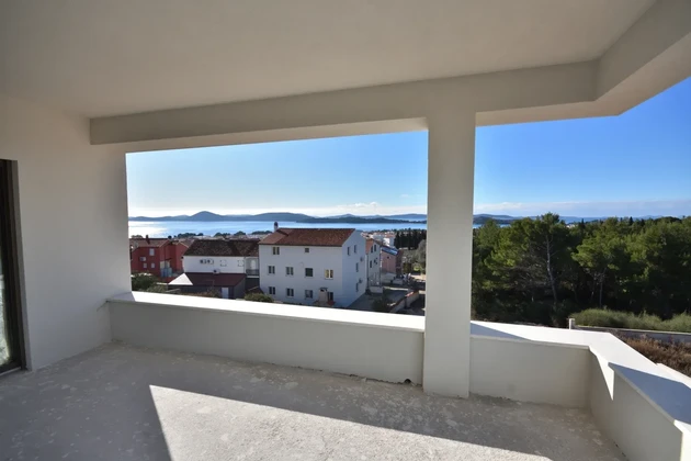 Vodice - Luxusní apartmán S7 se třemi ložnicemi, výhledem na moře, první patro