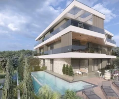 Apartamento con vista al mar en venta en Medulin, Croacia