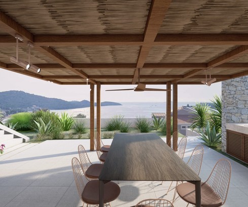 Lussuosa villa a Rogoznica con vista sul mare e caratteristiche ecologiche