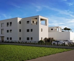 Istria, Poreč – In vendita moderno appartamento trilocale con giardino vicino alla spiaggia di Materada