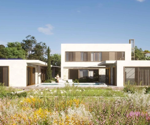 Villa de lujo en venta con casas de huéspedes en Tinjan, Croacia