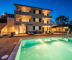 Opatija : Impresionante villa con vistas al mar