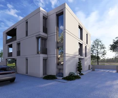 Istrie, Novigrad, krásný třípokojový byt v exkluzivní nové budově