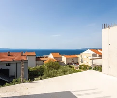 Třípokojový byt s panoramatickým výhledem na prodej v Chorvatsku