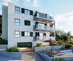 Appartements de luxe de 3 chambres en bord de mer à Rogoznica