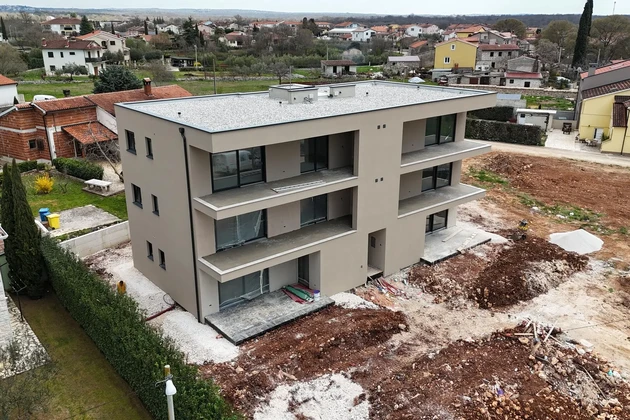 Istria, Poreč, byt na 1. poschodí s panoramatickým výhľadom na more