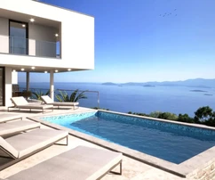 Villa di lusso in vendita a Orebić sulla penisola di Pelješac in Croazia