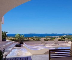 Primoštenben tengerre néző luxusvilla eladó