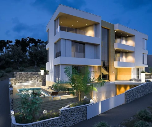 Großzügige Villa in Strandnähe auf Čiovo zu verkaufen in Kroatien