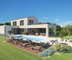 Moderne Villa mit Pool, Istrien, Poreč