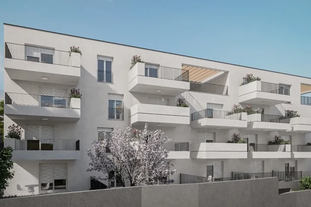 Čiovo, Okrug.G., 2-izbový byt 90m2, výhľad na more, garáž, novostavba.