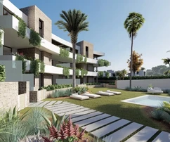 2pokojové apartmány blízko La Manga Golf Club s výhledem na Mar Menor