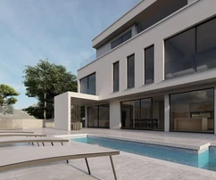 Villa moderne avec piscine à vendre à Milna en Croatie