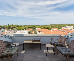 Appartamento di lusso a Pola in vendita con vista sul mare in Croazia