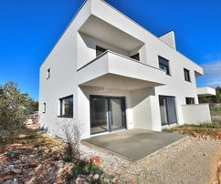 Vodice - semi-detached house S1 with pool and rooftop terrace