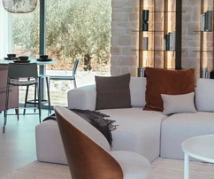 Istria, Poreč - Gedići, piękna nowoczesna kamienna willa 165 m² z basenem