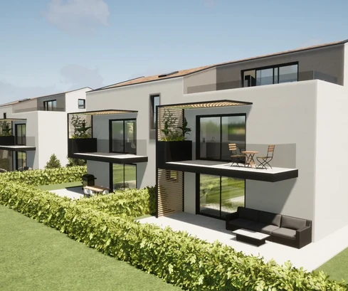 Poreč, Istria – Apartamento moderno en planta baja en nuevo proyecto