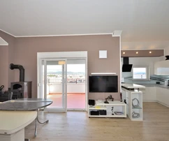 Vodice - furnished two-bedroom apartment with large terrace