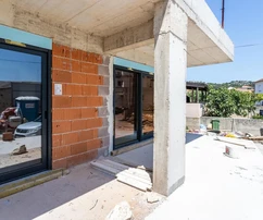 Modern semi-detached home with a pool for sale in Jezera in Croatia