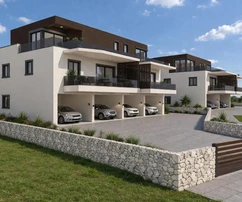 Brodarica, új építésű, gyönyörű kétszobás lakás, 94,34 m²
