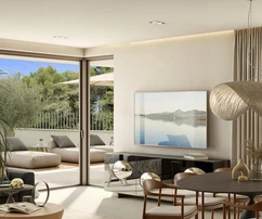 Rovinjban luxus háromszobás lakás eladó Horvátországban