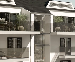 Okrug Donji apartman, Okrug, 48 m²