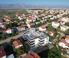 Паг, Повляна, двухкомнатная квартира в 60 м от моря, 84,03 м²