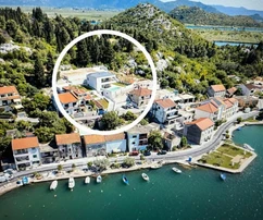 Modern villa with a pool for sale in Ploče Rogotin in Croatia