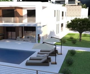 Luksuzna vila na prodaju s bazenom i pogledom na more