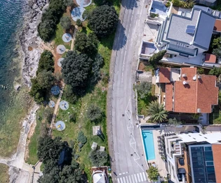 Villa al mare in vendita a Medolino in Croazia