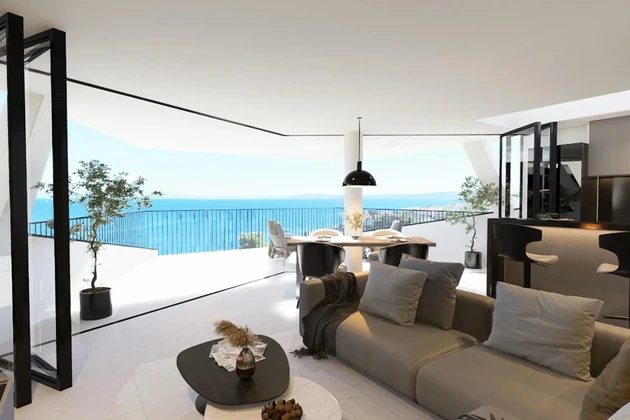 Okrug Gornji, luksusowy penthouse z tarasem na dachu