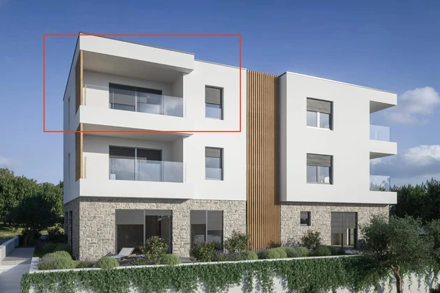 Brodarica, drugi rząd od morza, nowoczesne apartamenty w ekskluzywnym budynku w budowie, B2, S5
