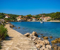 Luxusní vila na prodej v Zadaru na ostrově Veli Iž v Chorvatsku